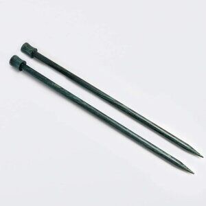 NEW Knitter's Pride 14 inch Long Green Birch Wooden US 15 | 10 mm Wooden Needles